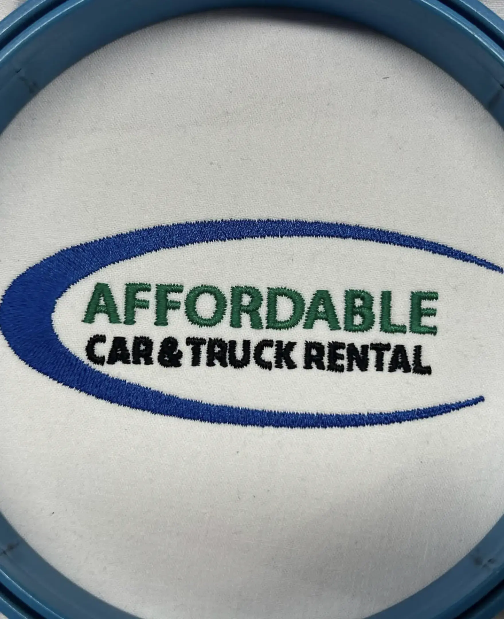 Affordable Car and Truck Rental embroidered patch